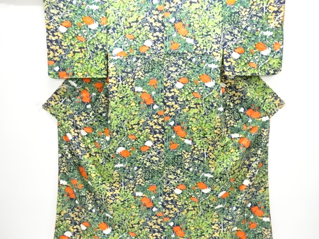 Japanese Kimono / Komon Silk